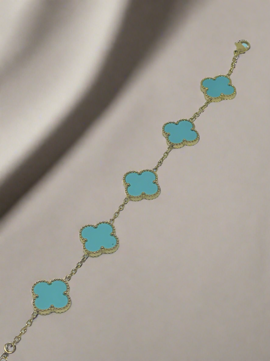 Teal Clover Set