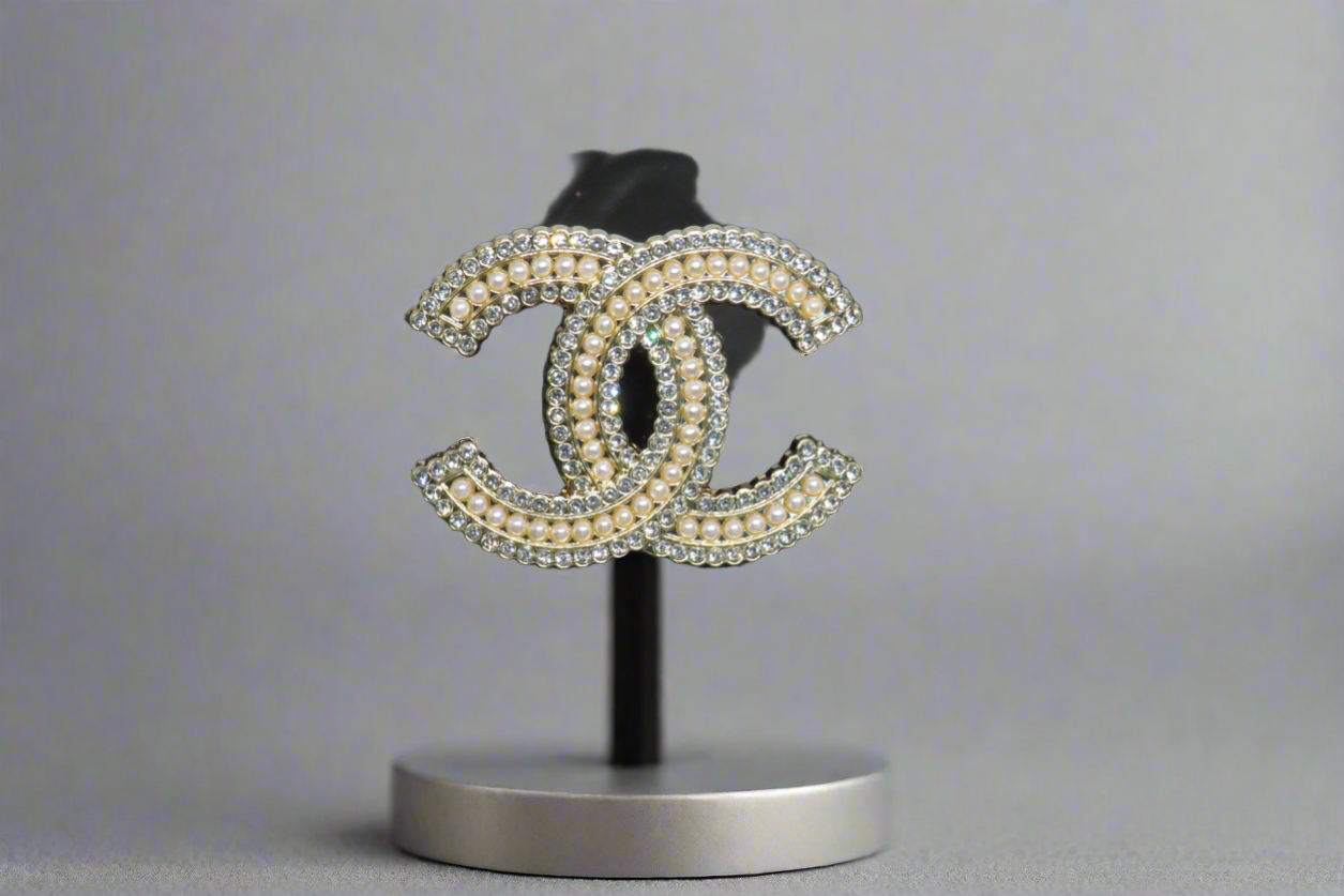 Double C's Brooch