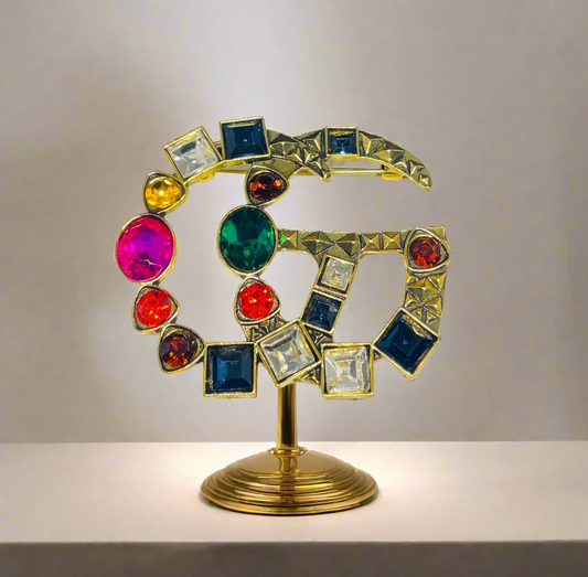 Rhinestone Brooch