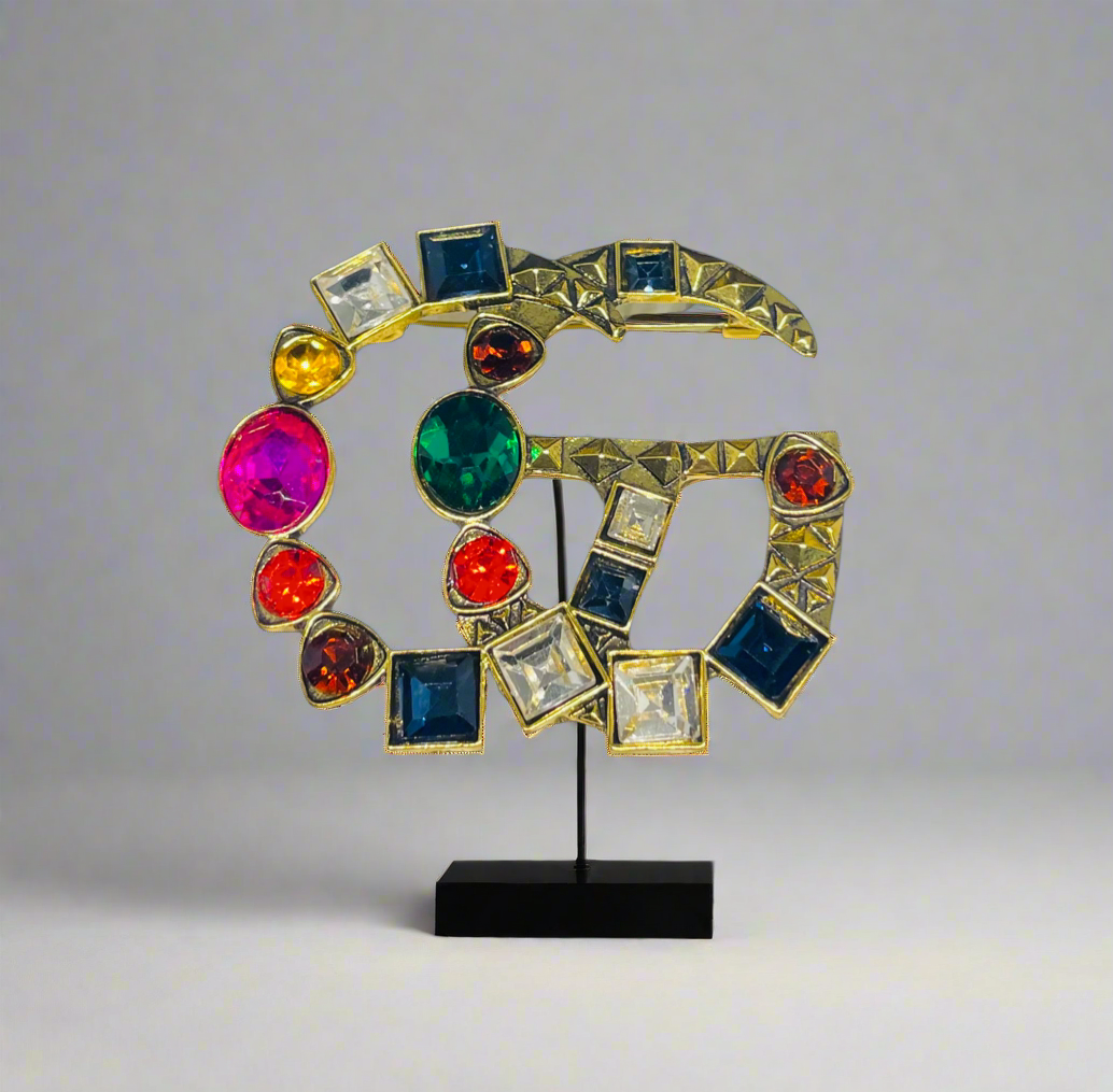Rhinestone Brooch